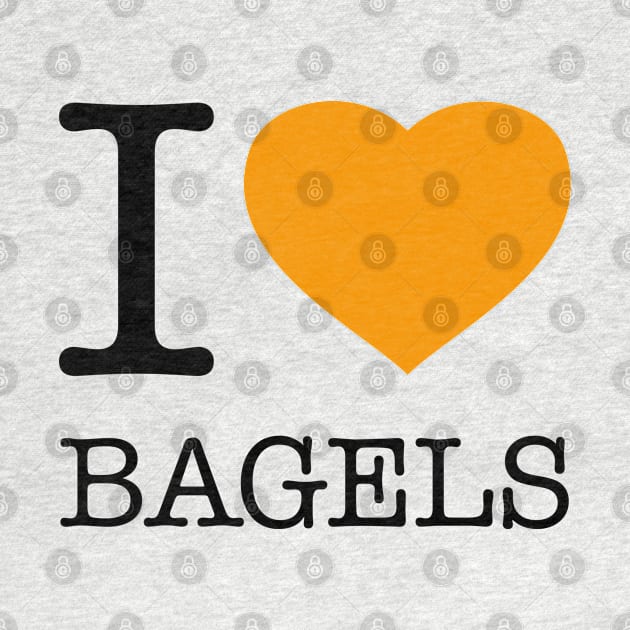 I LOVE BAGELS by eyesblau